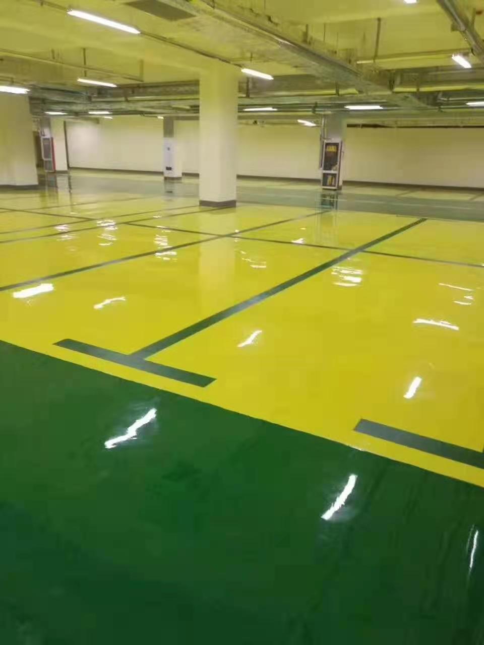 停车场水性环氧地坪